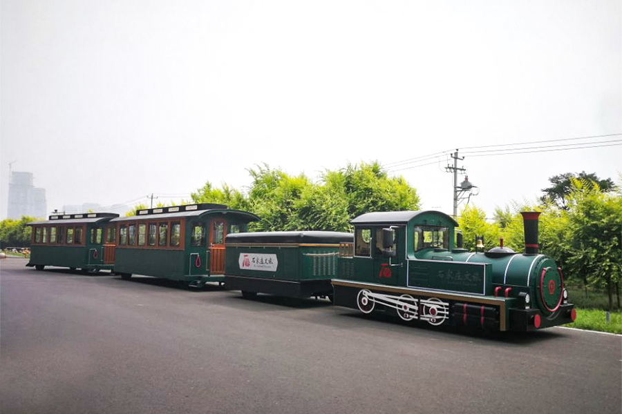รถไฟจำลองไร้รางขนาดใหญ่สุดคลาสสิก