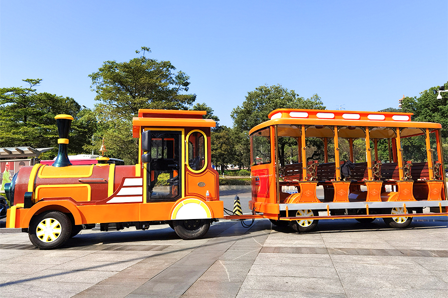 ประเภทรถราง รถไฟท่องเที่ยวไร้รางขนาดใหญ่